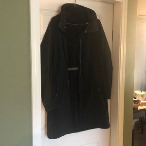 LULULEMON Black Raincoat